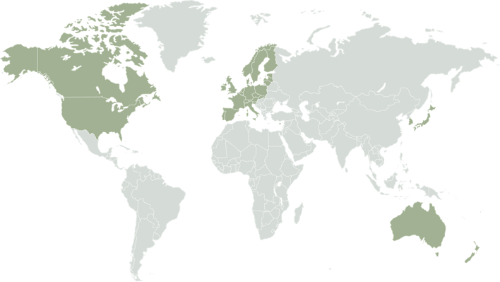 MilDef's global footprint