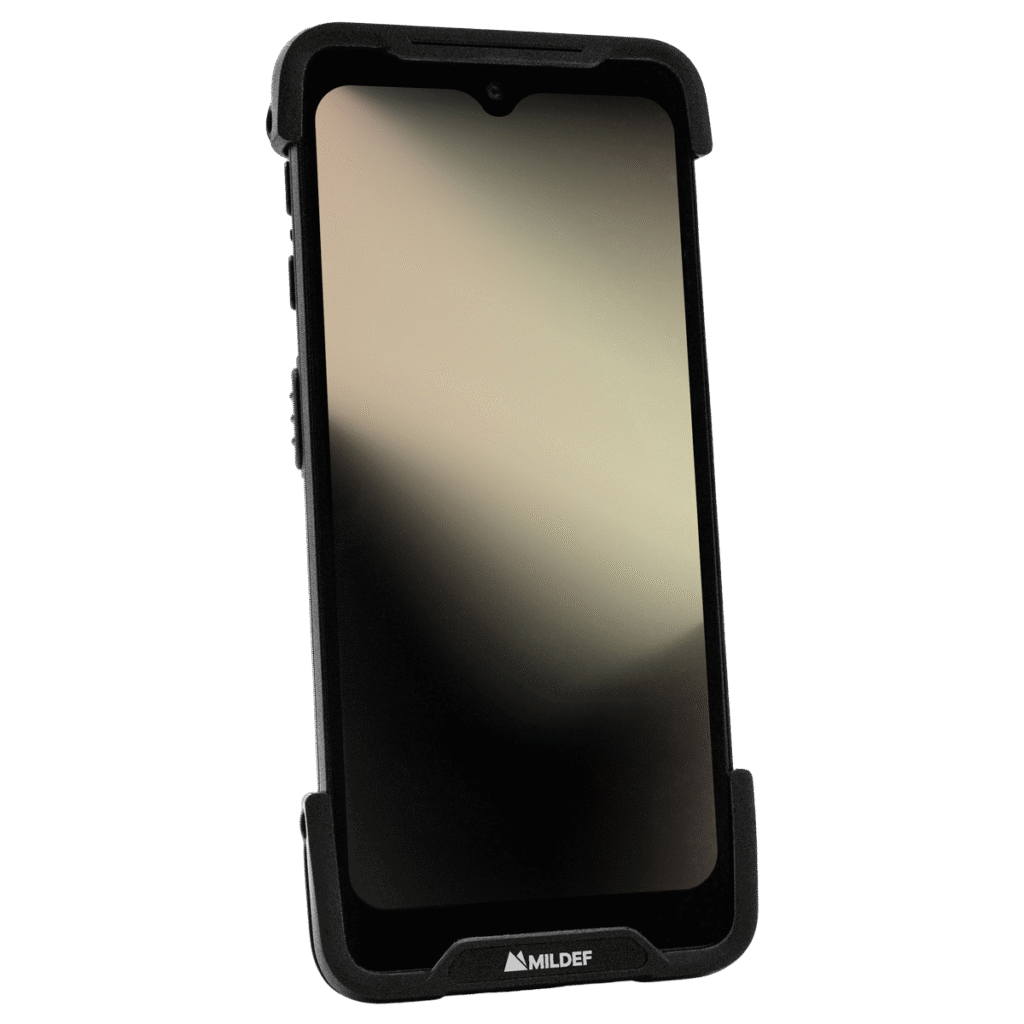 MilDef NX21 compact rugged Android handheld with 5G connectivity
