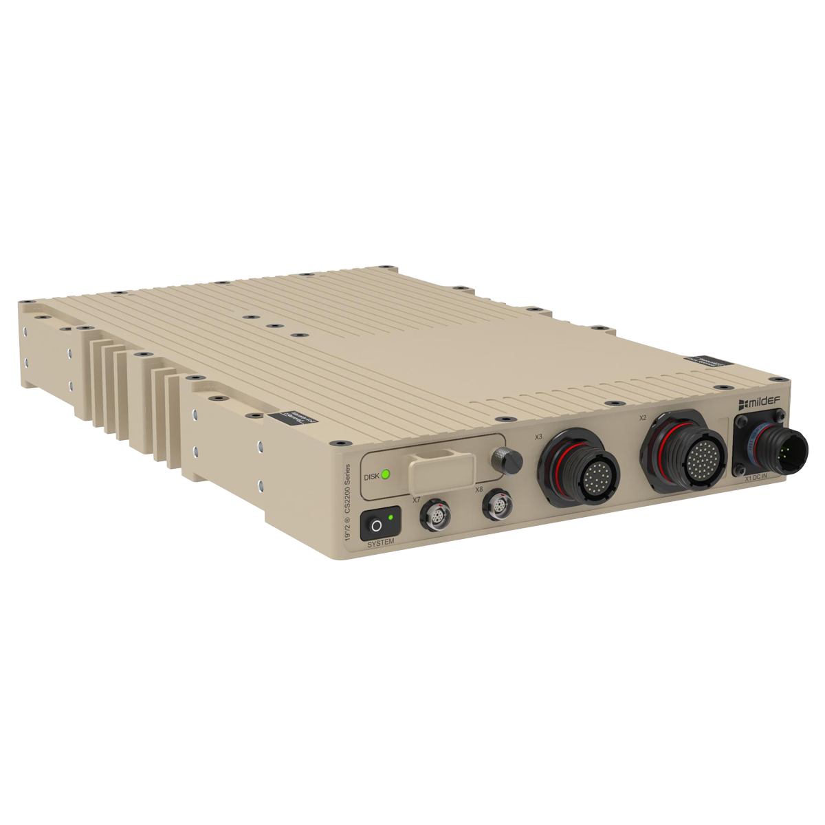 MilDef CS2200 small form factor rugged military computer series