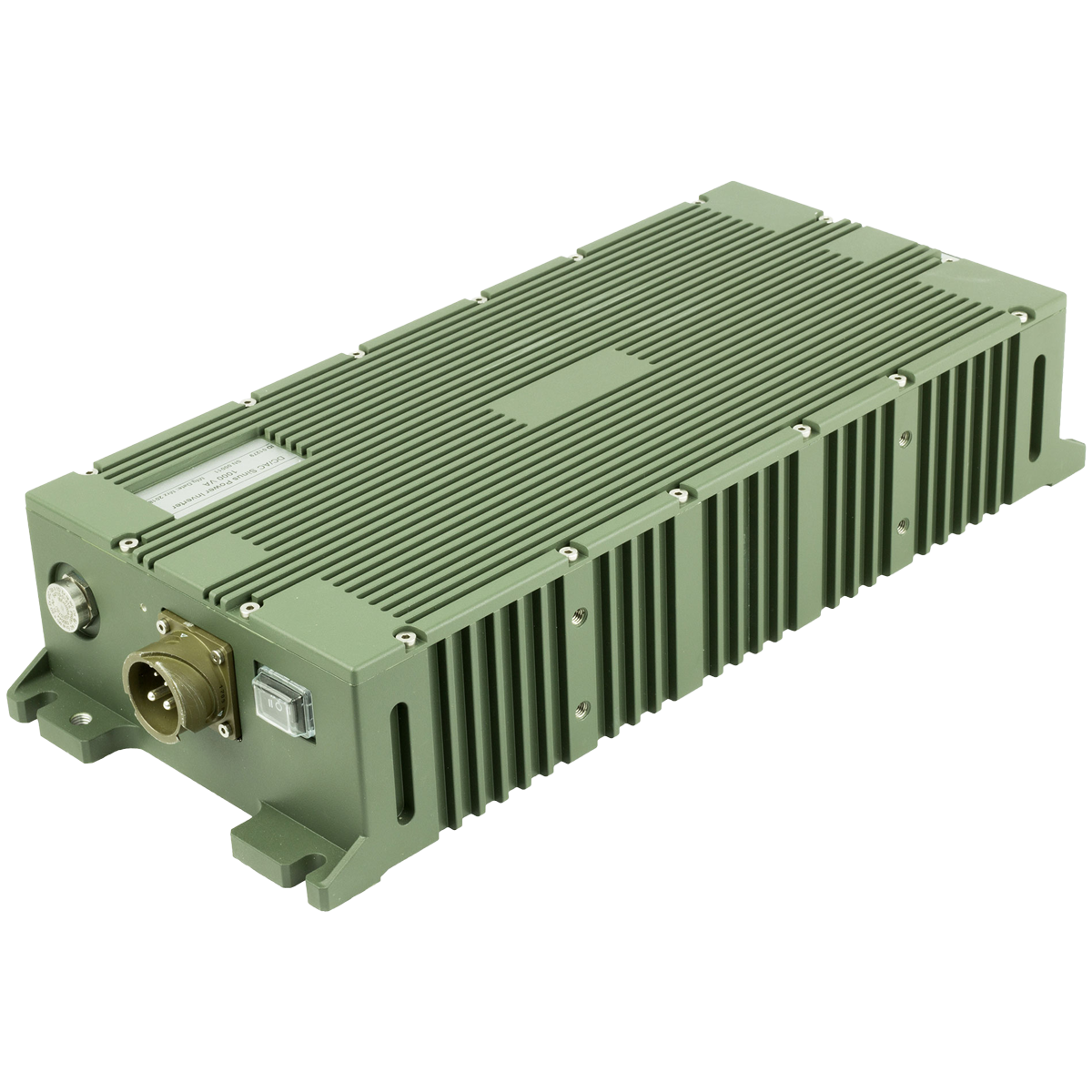 MilDef Inversis 1000 rugged DC/AC sine wave inverter for 24 VDC defense power systems
