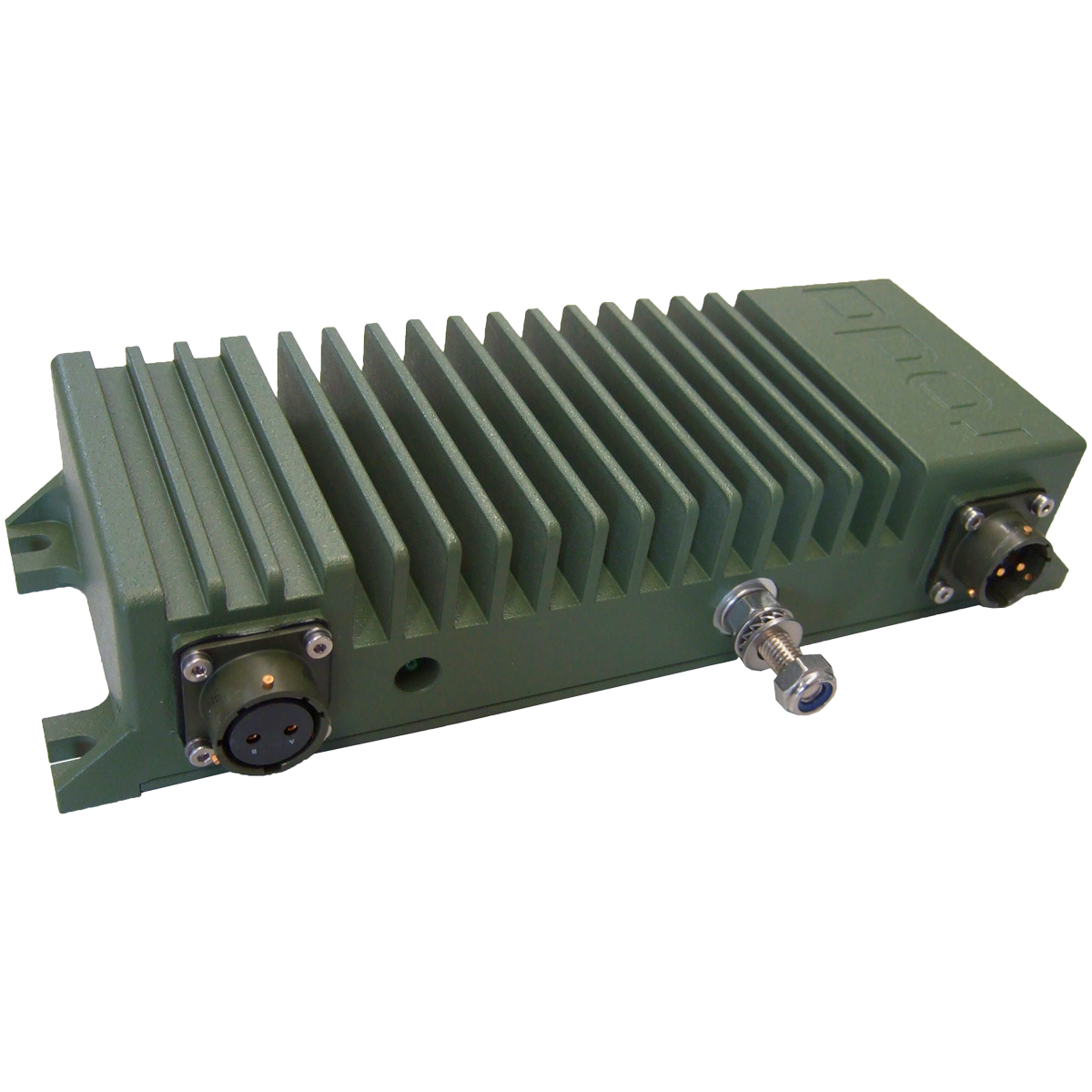 MilDef ROD Modular rugged DC/DC vehicle converter with 120 W and 200 W output options for protected defense platforms