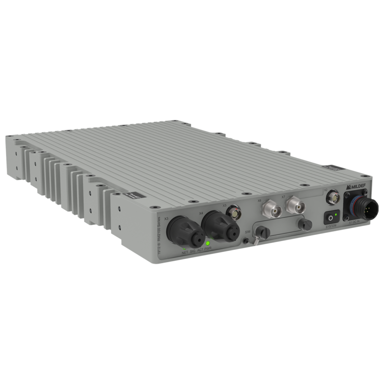 MilDef RM2100 Series rugged Cisco router in compact 19”/2® form factor