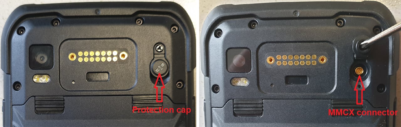 handheld nautiz x6 protection cap